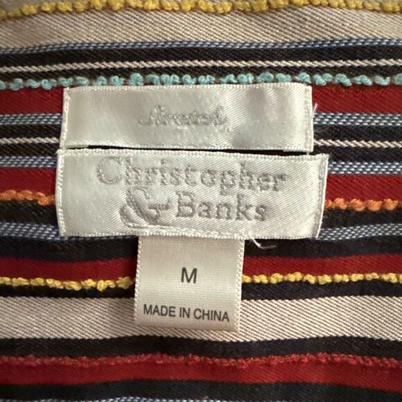 Christopher & Bank Striped Jacket - Picture 12 of 14